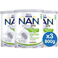 Nan Confort Total Leche Especial Para Bebés Con Trastornos Digestivos Leves Tales Como Cólicos O Estreñimientos - 3…
